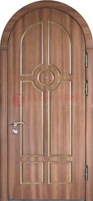 Арочная дверь с отделкой массивом ДА-35 в Наро-Фоминске
