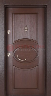 Железная дверь с массивом дуба в стиле классика ДМД-55 в Наро-Фоминске