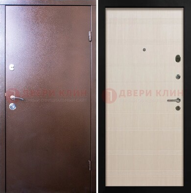 Входная дверь с порошковым покрытием и терморазрывом МДФ ДП-210 в Наро-Фоминске