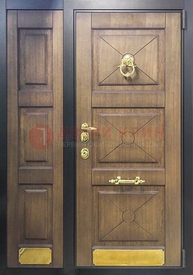 Парадная дверь с декоративными элементами ДПР-27 на дачу в Наро-Фоминске