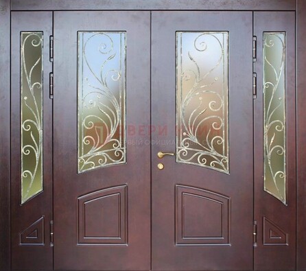Парадная дверь ДПР-58 с остеклением в Наро-Фоминске