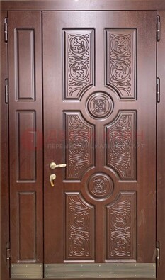 Парадная металлическая дверь с узором ДПР-74 в Наро-Фоминске