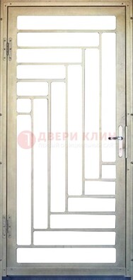 Железная решетчатая дверь с узором ДР-41 в Наро-Фоминске