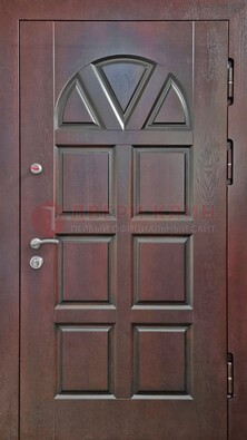 Уличная стальная дверь с виноритом ДВТ-166 в Наро-Фоминске