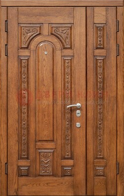 Полуторная железная дверь винорит для дома ДВТ-252 в Наро-Фоминске