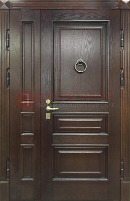 Полуторная металлическая дверь с виноритом ДВТ-253 в Наро-Фоминске