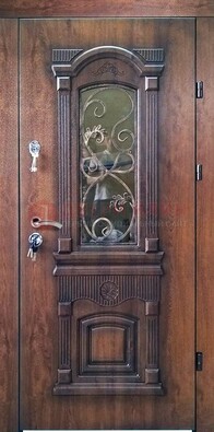 Входная дверь Дверь с виноритом снаружи и МДФ внутри ДВТ-73 в Наро-Фоминске