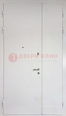 Современная полуторная стальная дверь с МДФ панелью ПЛ-25 в Наро-Фоминске